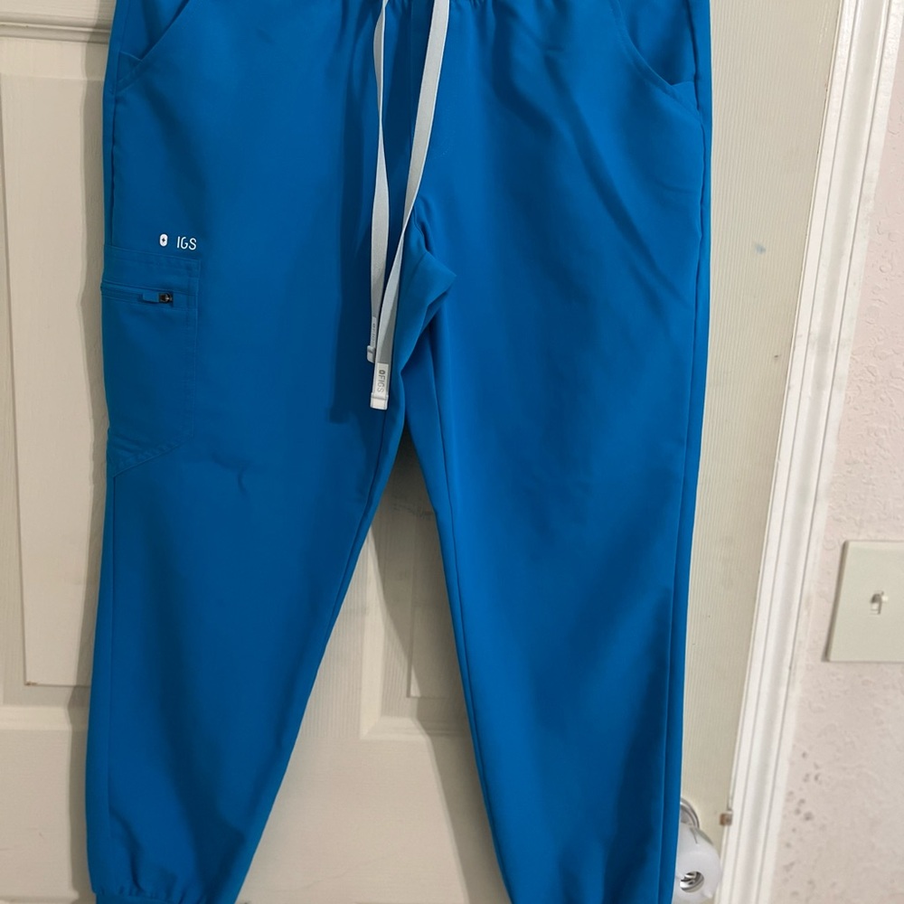 FIGS Limited Edition Extreme Blue Zamora Jogger Pants